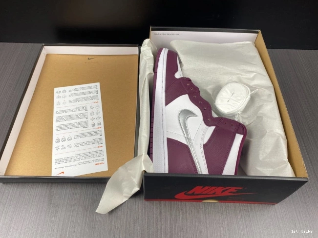 Bordeaux Air High 555088-611 Jordan 1 OG 0629